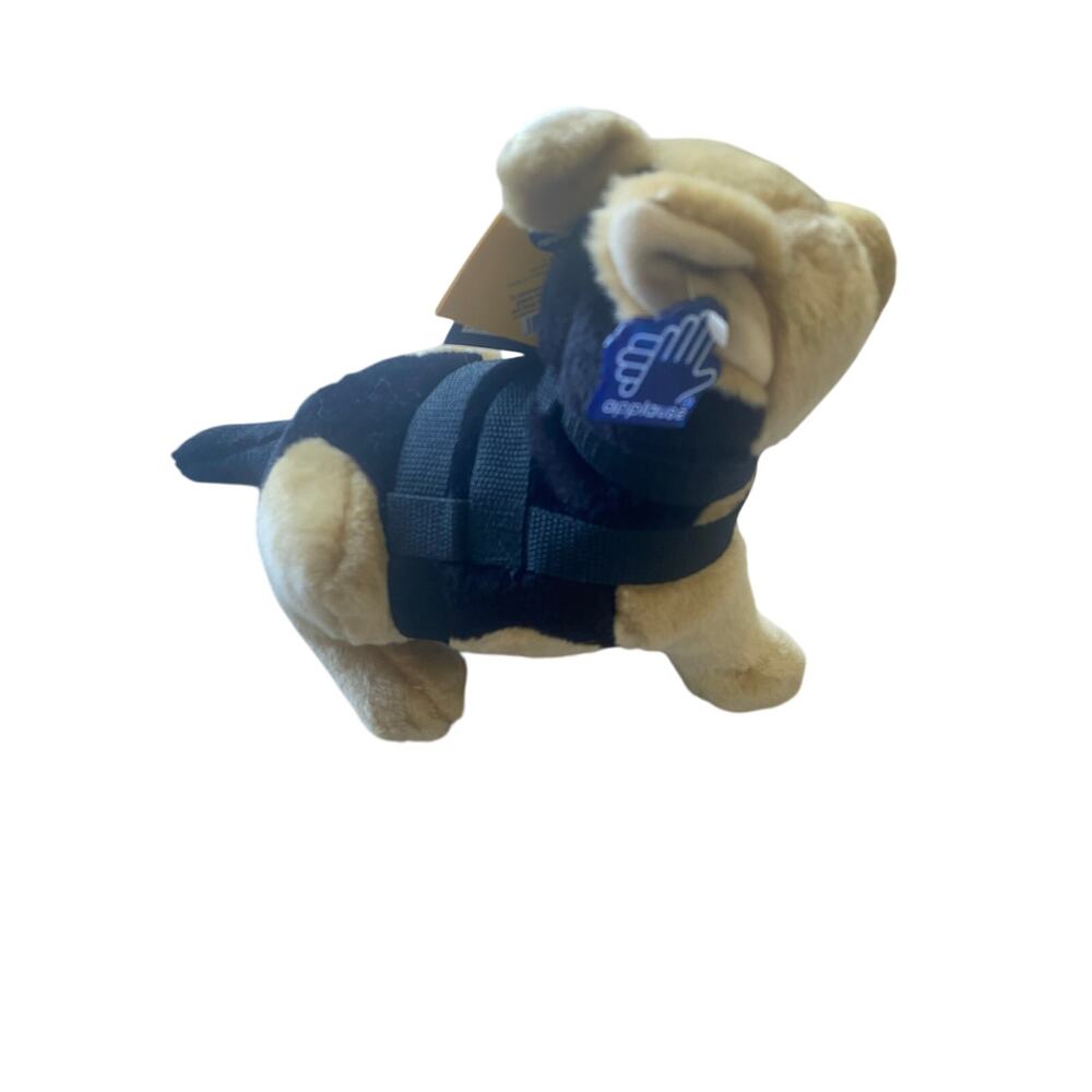 Vintage NWT Applause NYC Police Dog Apollo 9/11 Rescue Tribute German Shepherd - Picture 4 of 11